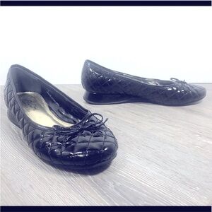 Falchi pattern Leather Loafers, size 7B